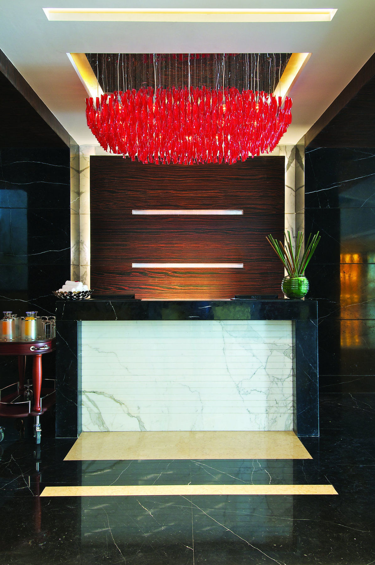 Vivanta Hyderabad, Begumpet Interiér fotografie The lobby of the hotel