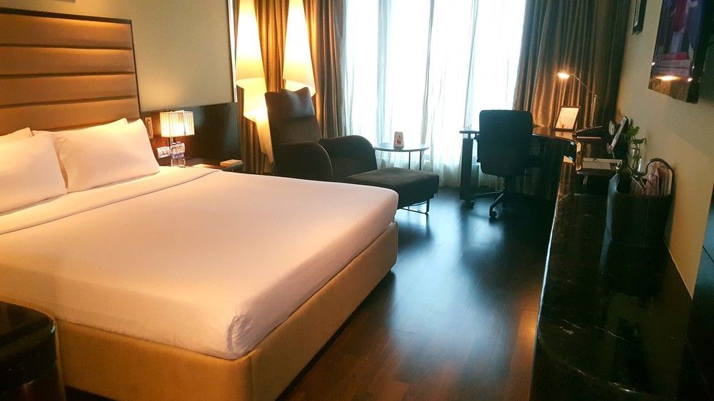 Vivanta Hyderabad, Begumpet Exteriér fotografie A room at the hotel